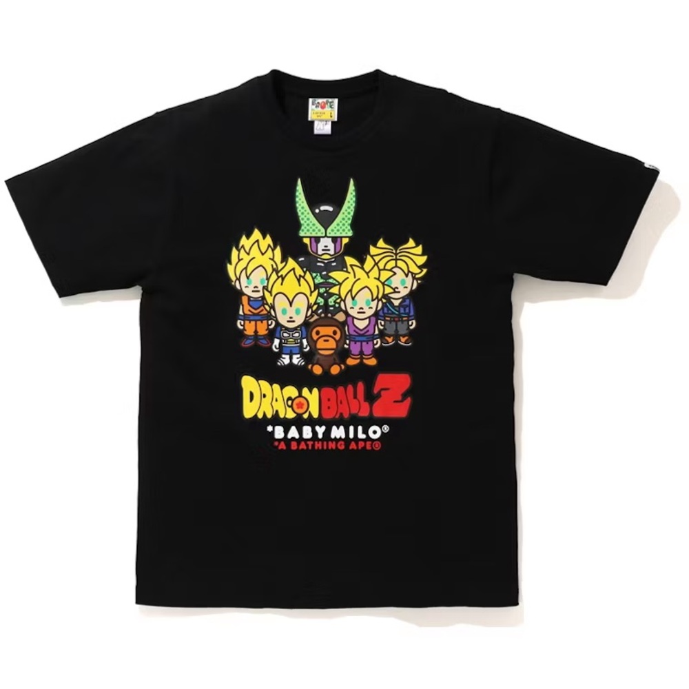 Bape Baby Milo Dragon Ball Z Black Tee